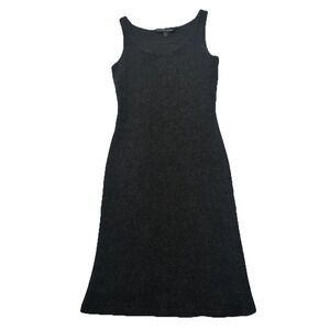 Ralph Lauren Black Label Cashmere Dress Silk Lining black sparkle dress WOW!